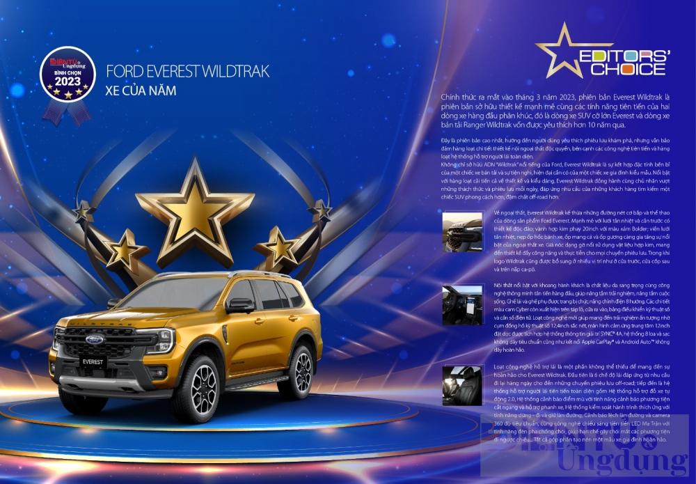 editors choice 2023 ford everest wildtrak xe cua nam