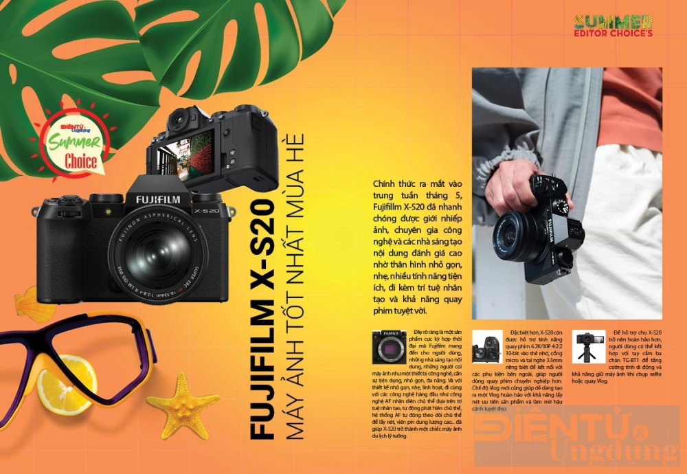 editors choice 2023 fujifilm x s20 may anh tot nhat mua he