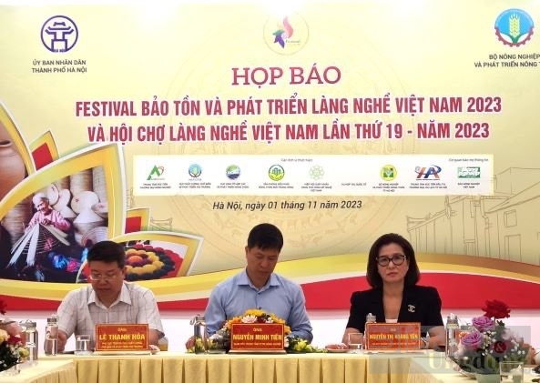 Festival Bảo tồn và phát triển Làng nghề Việt Nam 2023 với quy mô quốc tế