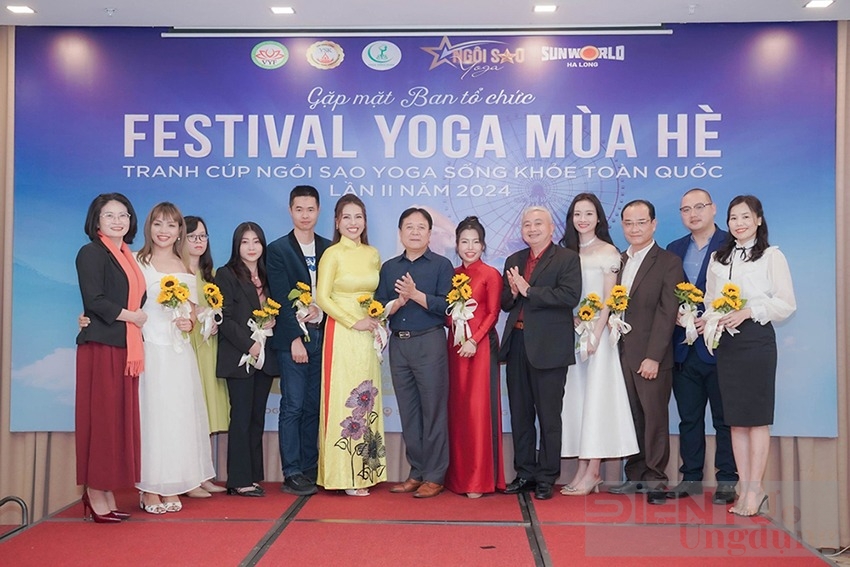 festival yoga mua he 2024 dien ra tai quang ninh