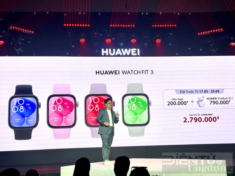 fit dang cung huawei watch fit 3