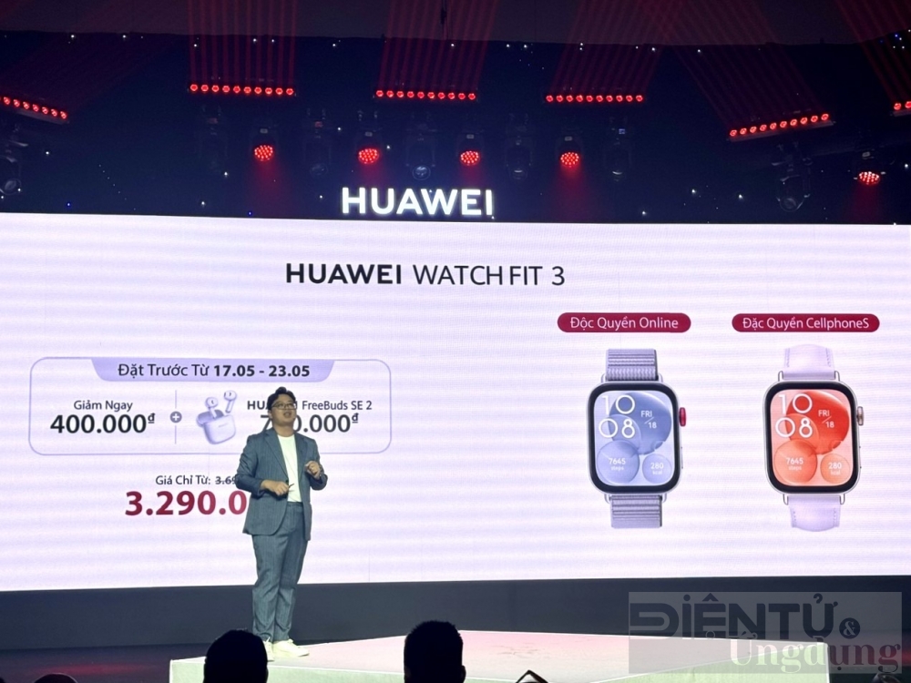 fit dang cung huawei watch fit 3