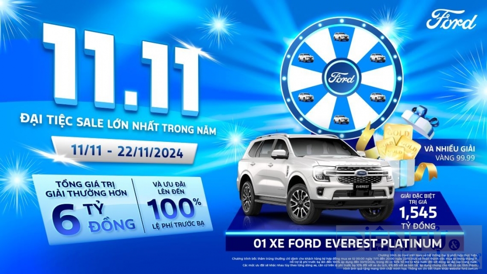 ford viet nam trien khai chuong trinh dai tiec sale