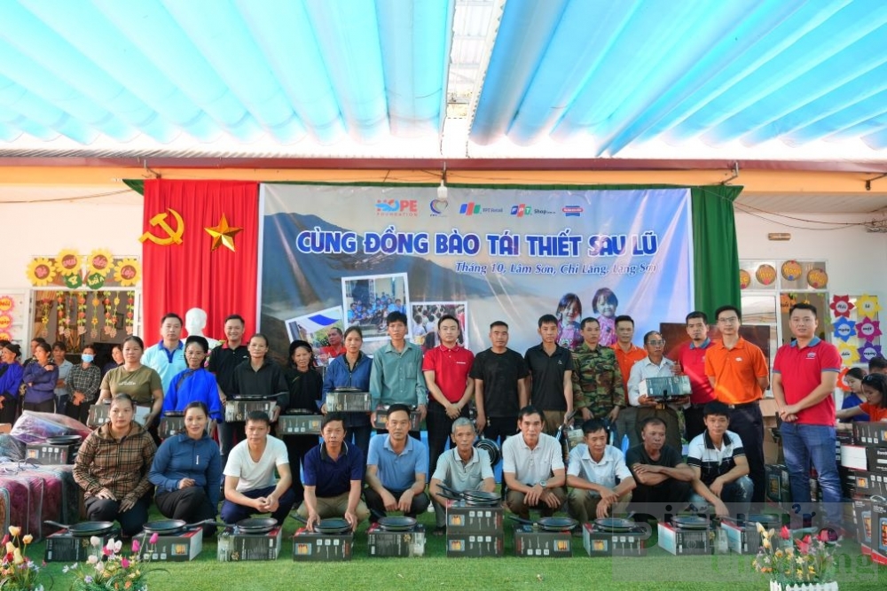 fpt shop va sunhouse chung tay tai thiet cuoc song nguoi dan mot so dia phuong tai tinh lang son
