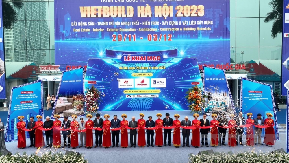 gan 1700 gian hang tham gia trien lam quoc te vietbuild ha noi 2023 lan thu ba