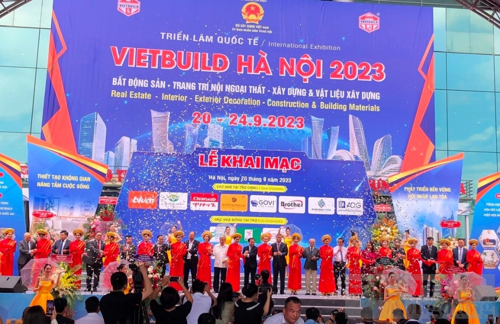 gan 400 doanh nghiep tham gia trien lam quoc te vietbuild ha noi 2023 lan thu hai