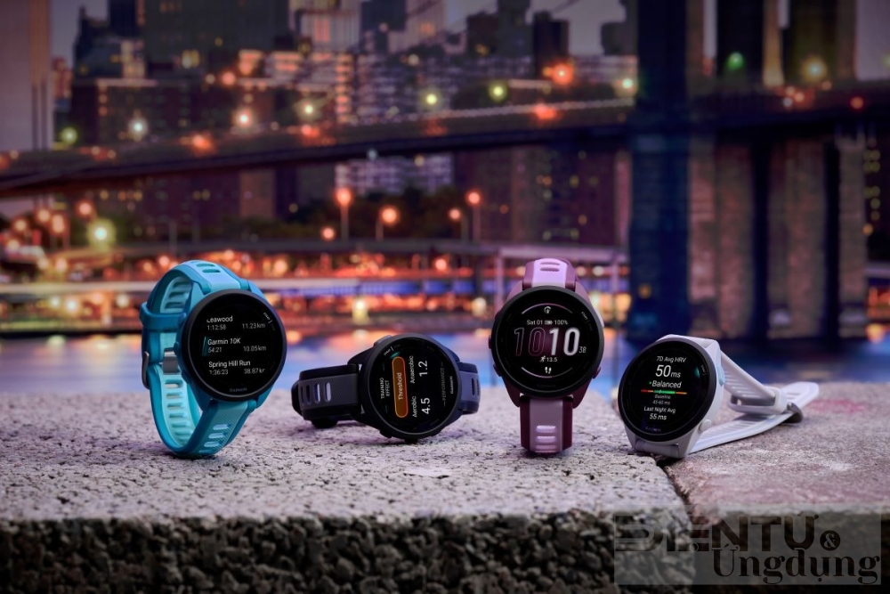 Garmin ra mắt đồng hồ chạy bộ GPS Forerunner 165 series và cảm biến nhịp tim HRM-Fit