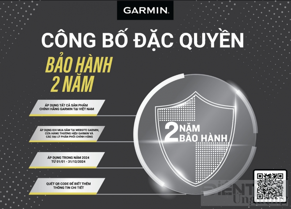 Garmin tăng gấp đôi thời hạn bảo hành cho người dùng Việt Nam