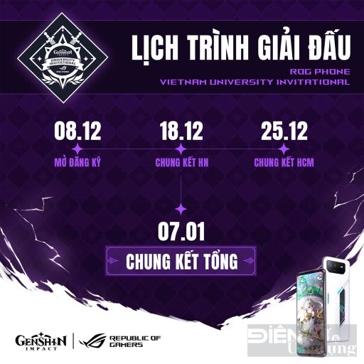 giai dau rog phone vietnam university invitational chinh thuc khoi tranh