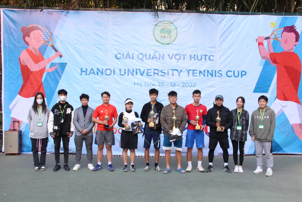 Giải Tennis thiện nguyện "Hanoi University Tennis cup 2022"