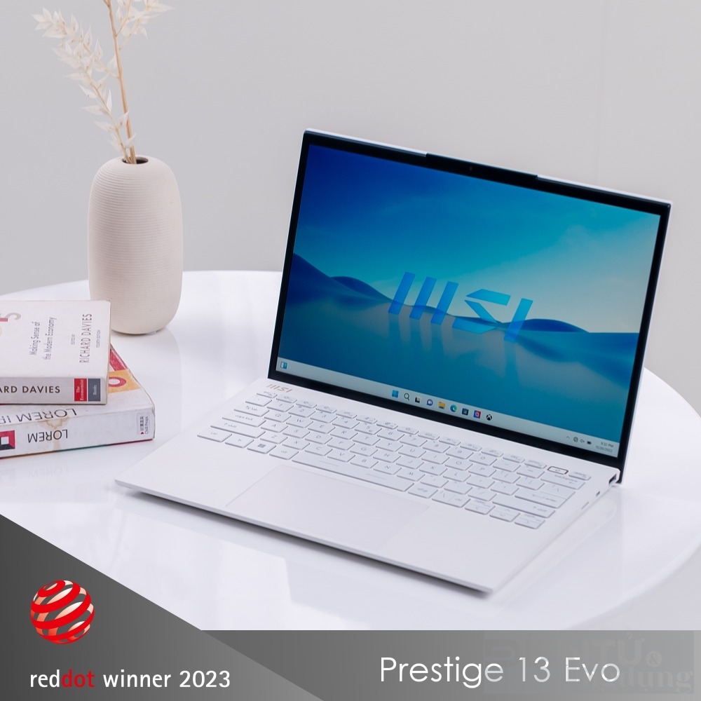 giai thuong thiet ke red dot 2023 goi ten 10 mau laptop cua msi