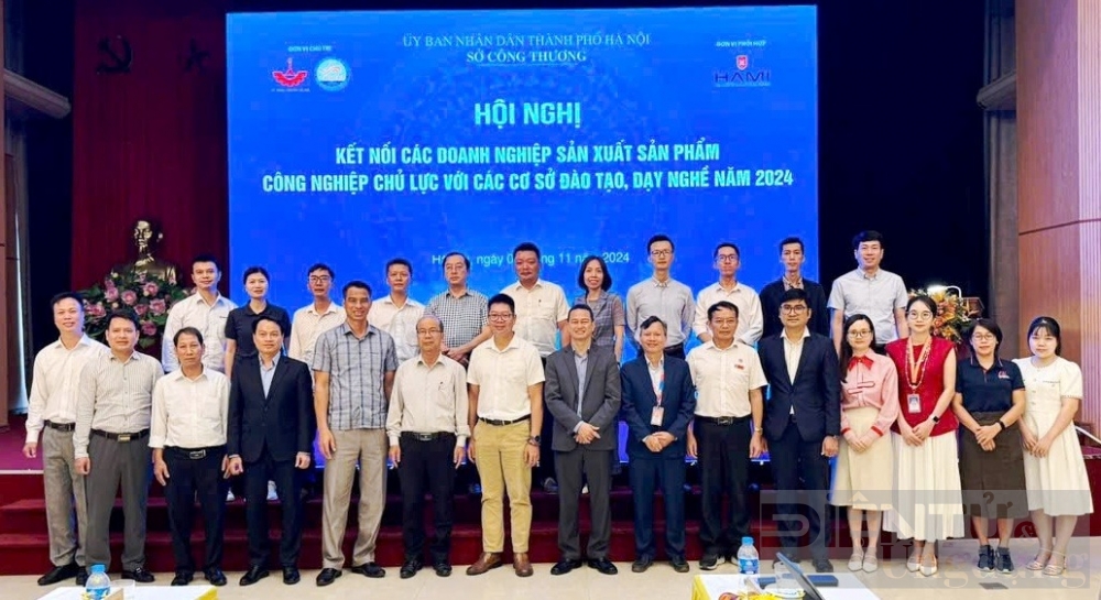 ha noi ket ket noi doanh nghiep san pham cong nghiep chu luc voi cac truong dai hoc dao tao nghe