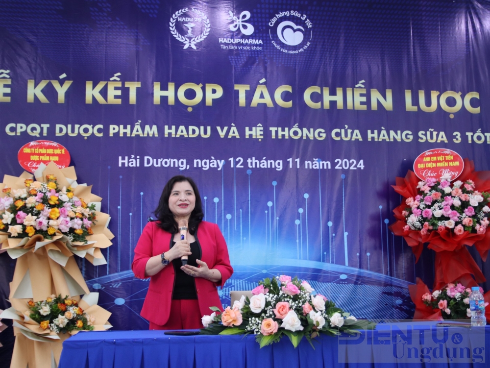 hadu pharma ky hop tac doc quyen voi he thong 3 tot day manh chien luoc mo rong thi phan