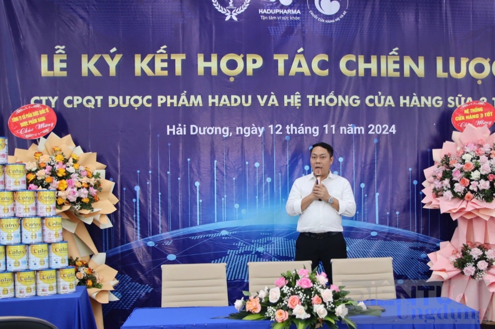 hadu pharma ky hop tac doc quyen voi he thong 3 tot day manh chien luoc mo rong thi phan