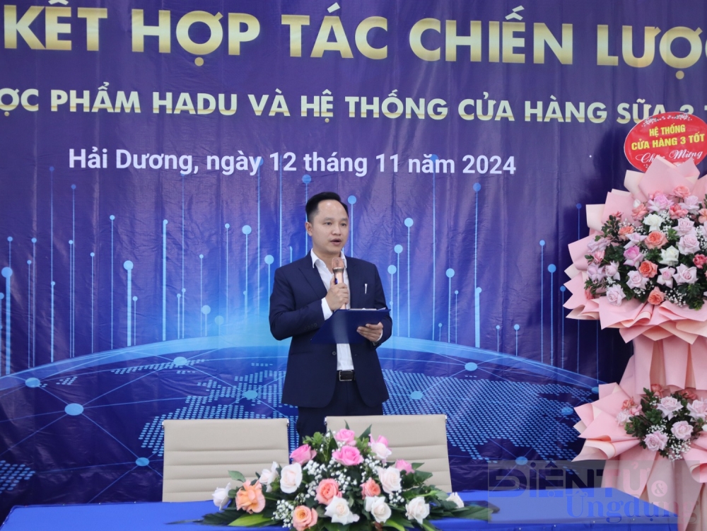 hadu pharma ky hop tac doc quyen voi he thong 3 tot day manh chien luoc mo rong thi phan