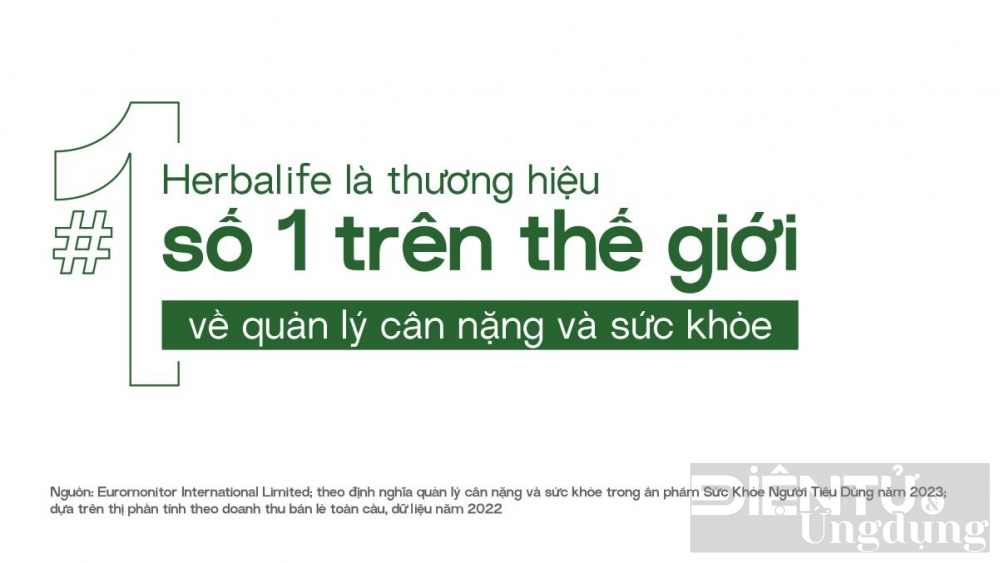 herbalife viet nam dat giai thuong san pham vang vi suc khoe cong dong nam 2023