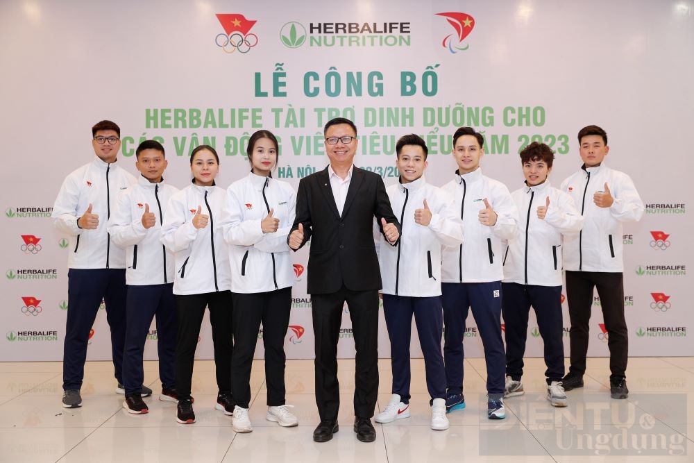 herbalife viet nam tai tro san pham dinh duong cho cac vdv trong nam 2023