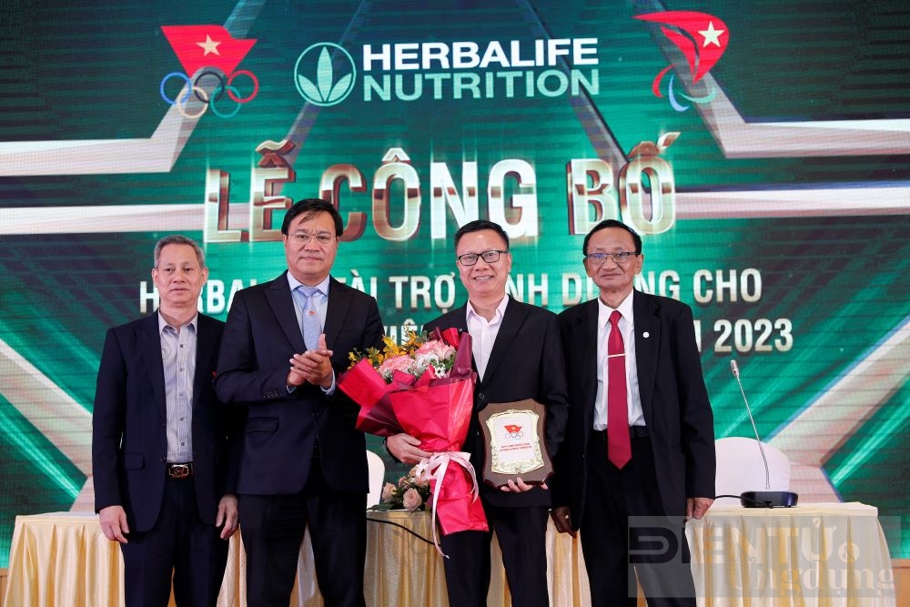 herbalife viet nam tai tro san pham dinh duong cho cac vdv trong nam 2023