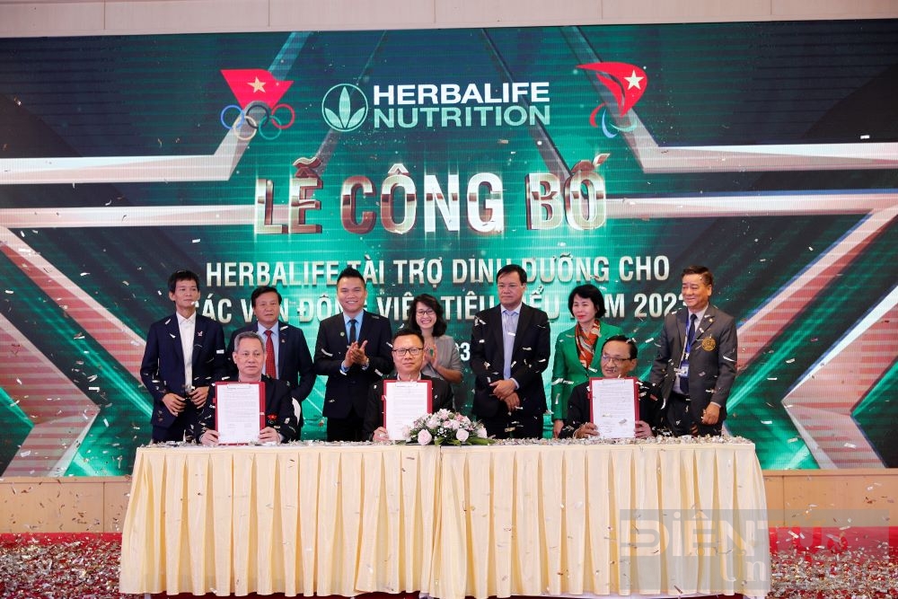 Herbalife Việt Nam tài trợ sản phẩm dinh dưỡng cho các VĐV trong năm 2023