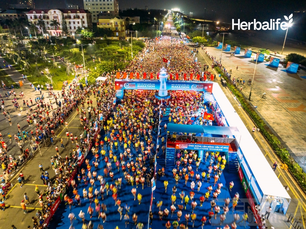 herbalife viet nam tiep tuc dong hanh cung tien phong marathon nam thu tu lien tiep