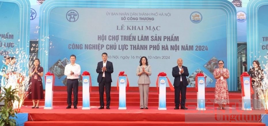 Hội chợ triển lãm sản phẩm công nghiệp chủ lực thành phố Hà Nội năm 2024