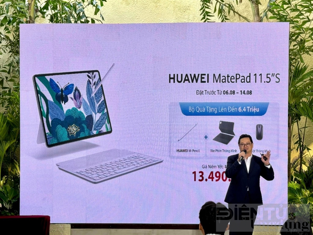 huawei matepad 115s may tinh bang chuan pc gia chi 14490000 dong