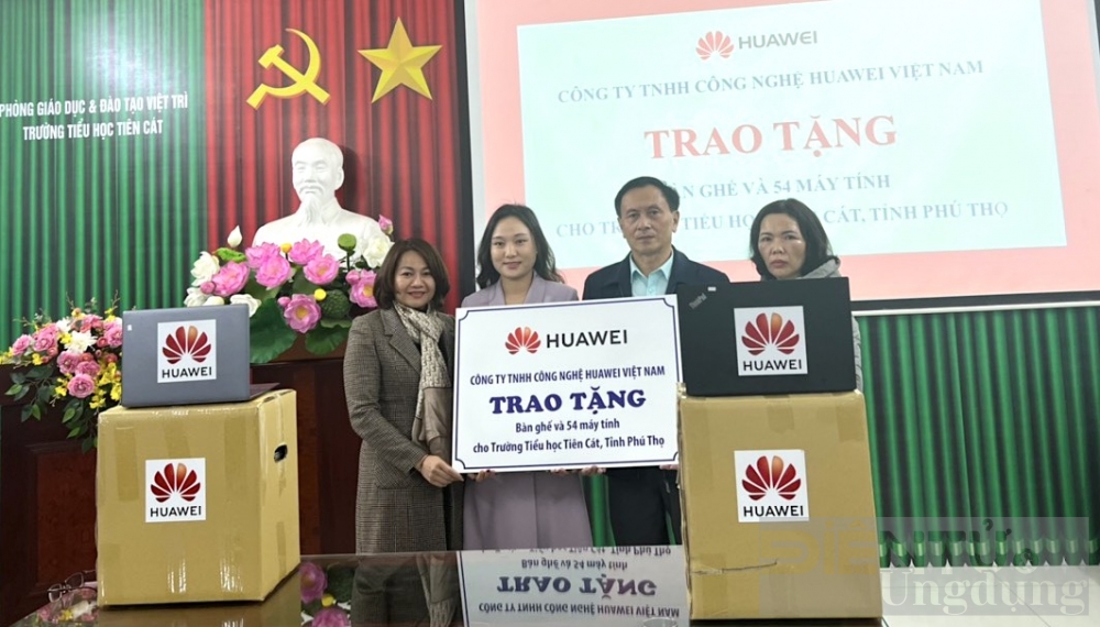 huawei viet nam dua cong nghe vao giao duc o vung cao