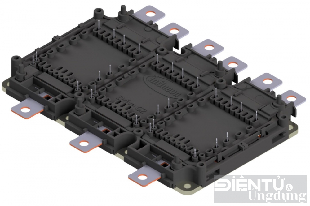 infineon ra mat module cong suat lai cho xe dien