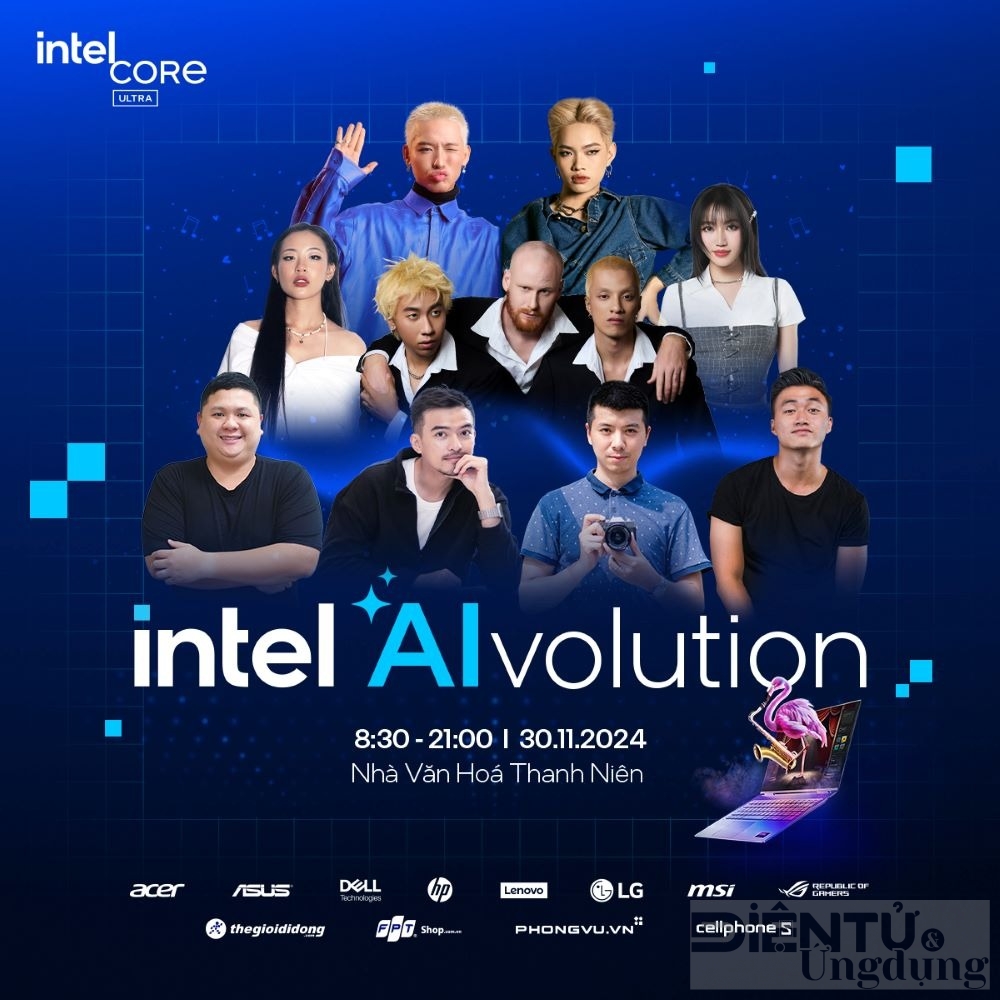 intel to chuc thanh cong trien lam cong nghe ai lon nhat viet nam