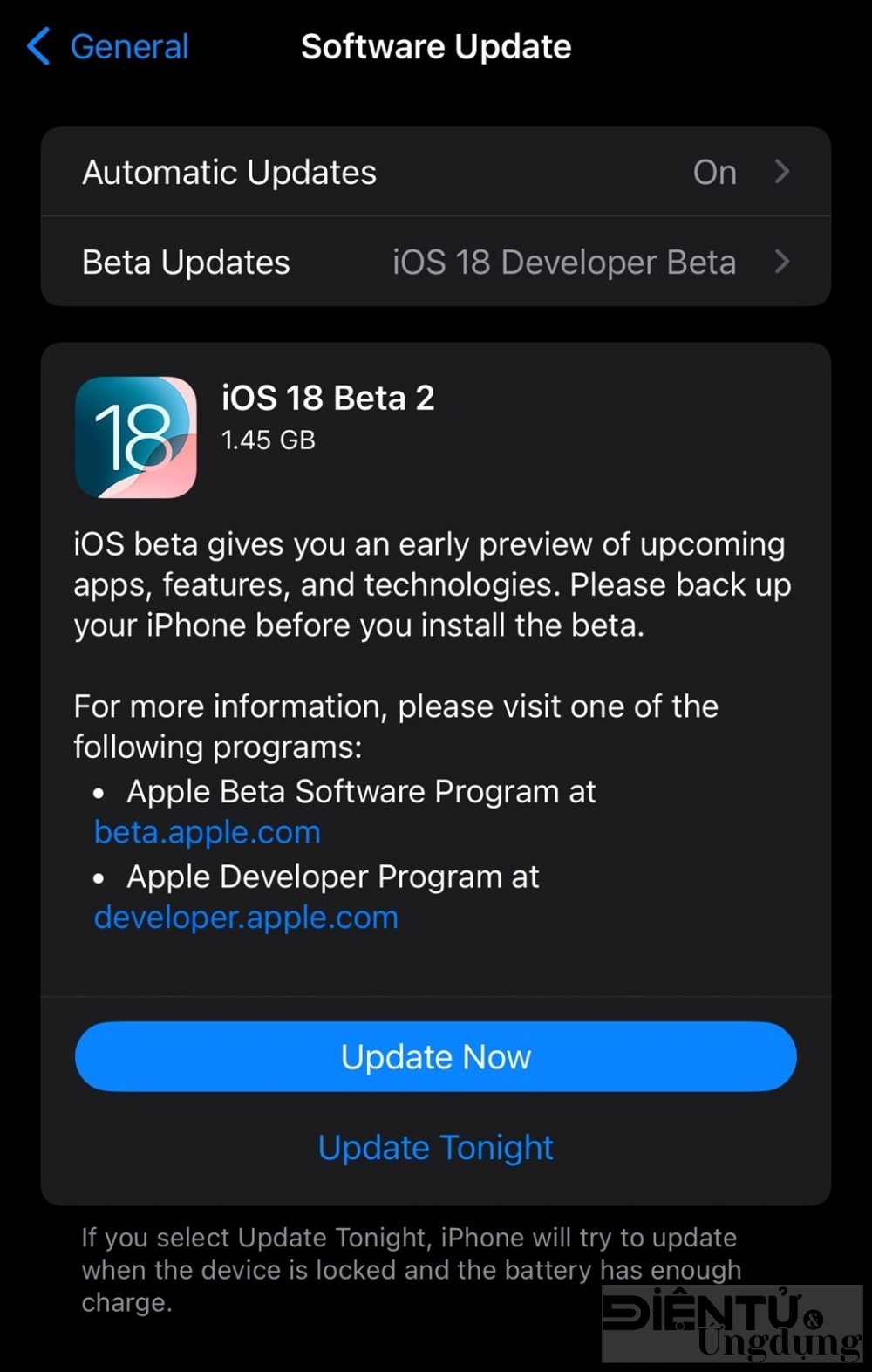 ios 18 va ipados 18 beta 2 nhung tinh nang moi dang chu y