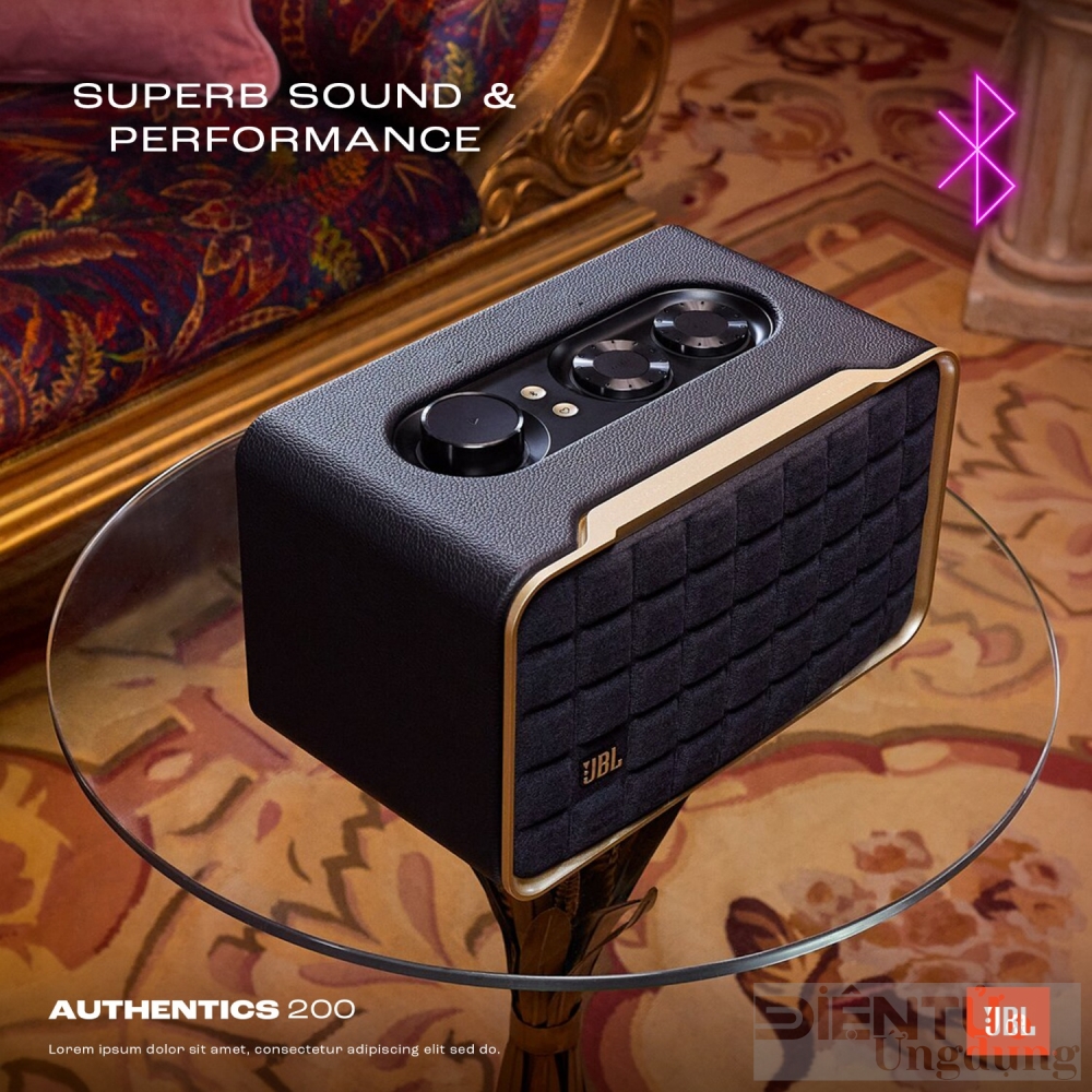 jbl authentics 200 mon qua dam chat co dien