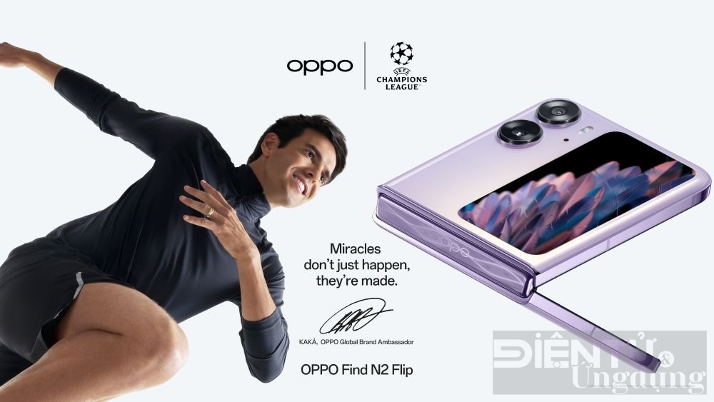 Kaká chính thức trở thành Đại sứ thương hiệu OPPO toàn cầu