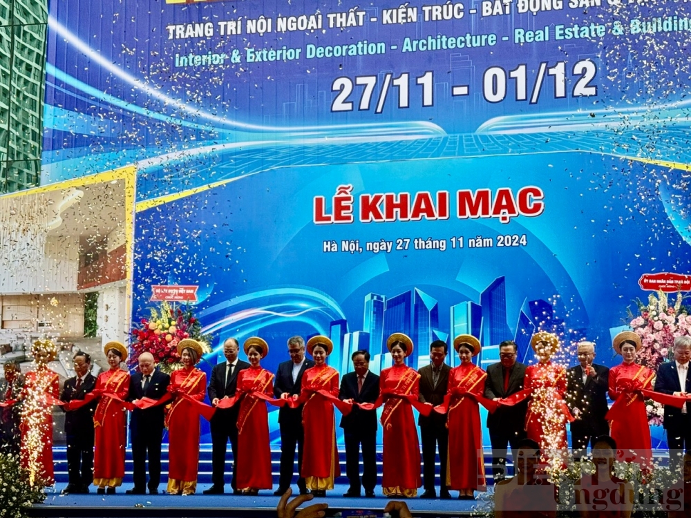 Khai mạc Triển lãm Quốc tế VIETBUILD Hà Nội 2024