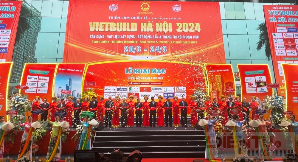 khai mac trien lam quoc te vietbuild ha noi 2024 lan thu nhat