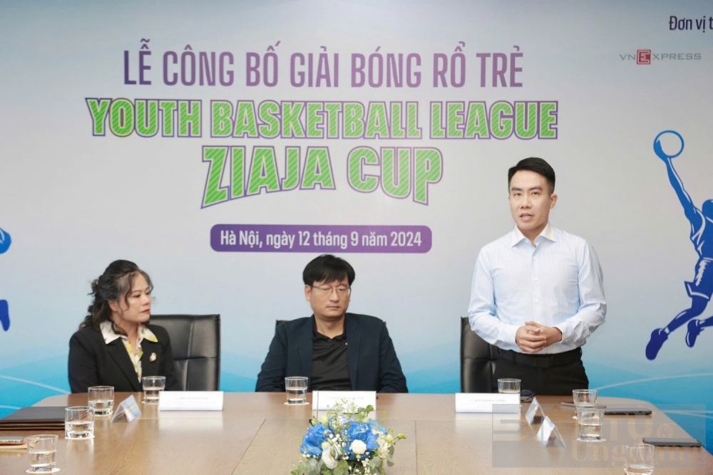 khoi dong giai bong ro tre nam 2024 cup ziaja
