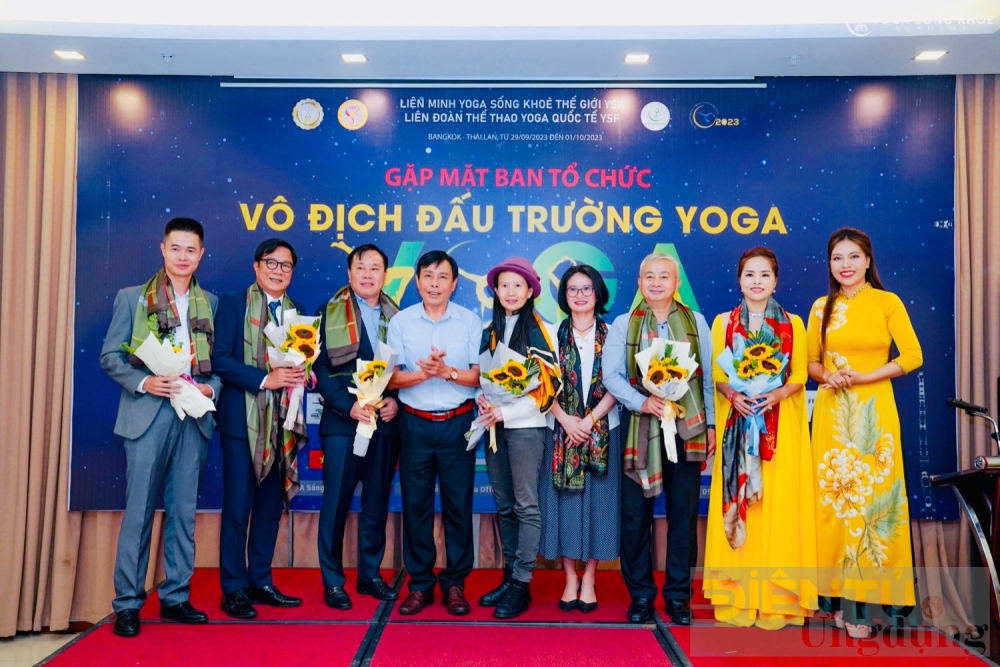 khoi dong giai vo dich dau truong yoga quoc te 2023 tai thai lan