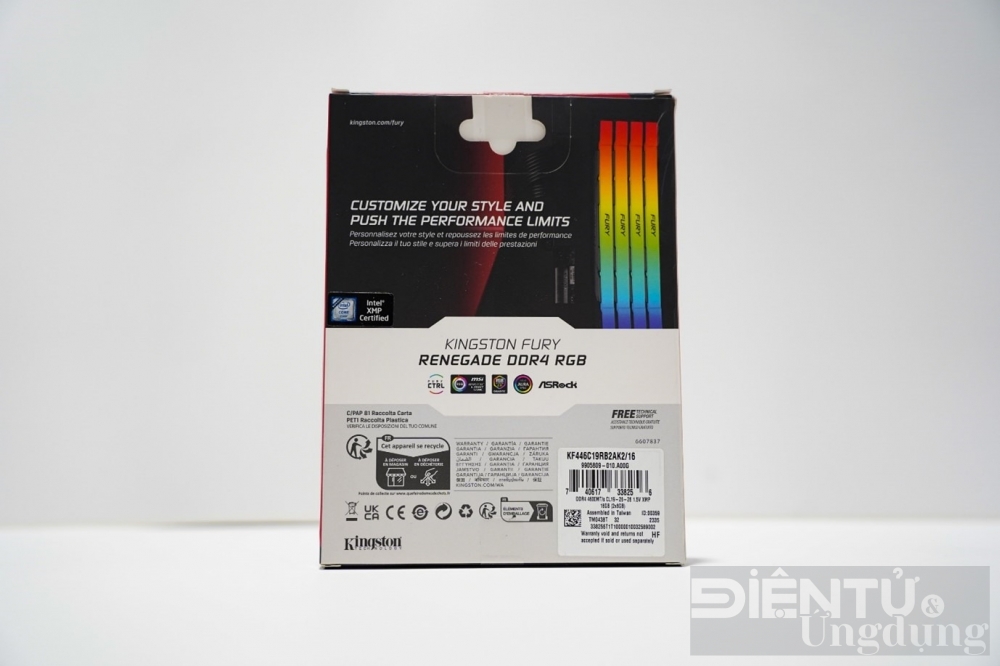 kingston fury renegade ddr4 4600 rgb cl19 lua chon dang gia cho nguoi dung chuyen nghiep