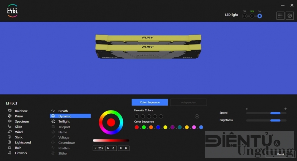 kingston fury renegade ddr4 4600 rgb cl19 lua chon dang gia cho nguoi dung chuyen nghiep