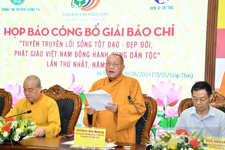 Lần đầu tiên tổ chức Giải báo chí toàn quốc về Phật giáo