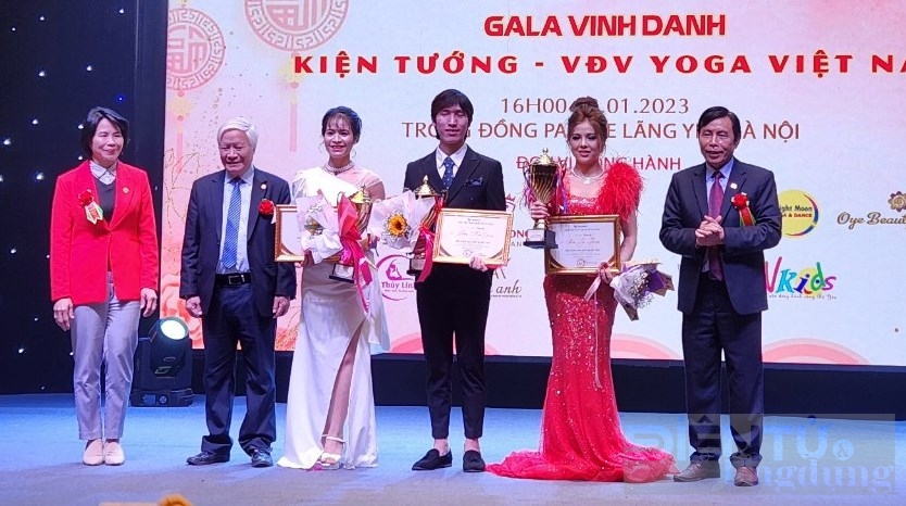 lan dau vinh danh 17 kien tuong va van dong vien yoga quoc gia