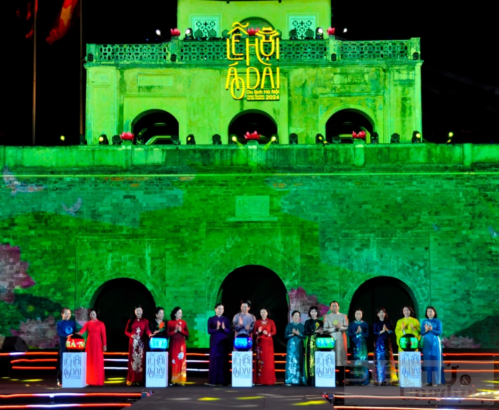 le hoi ao dai du lich ha noi 2024 ton vinh tinh hoa ao dai viet