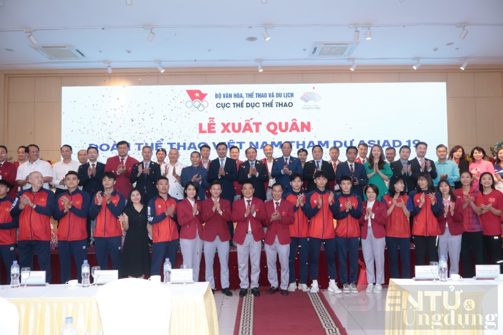 le xuat quan doan the thao viet nam tham du asiad 19