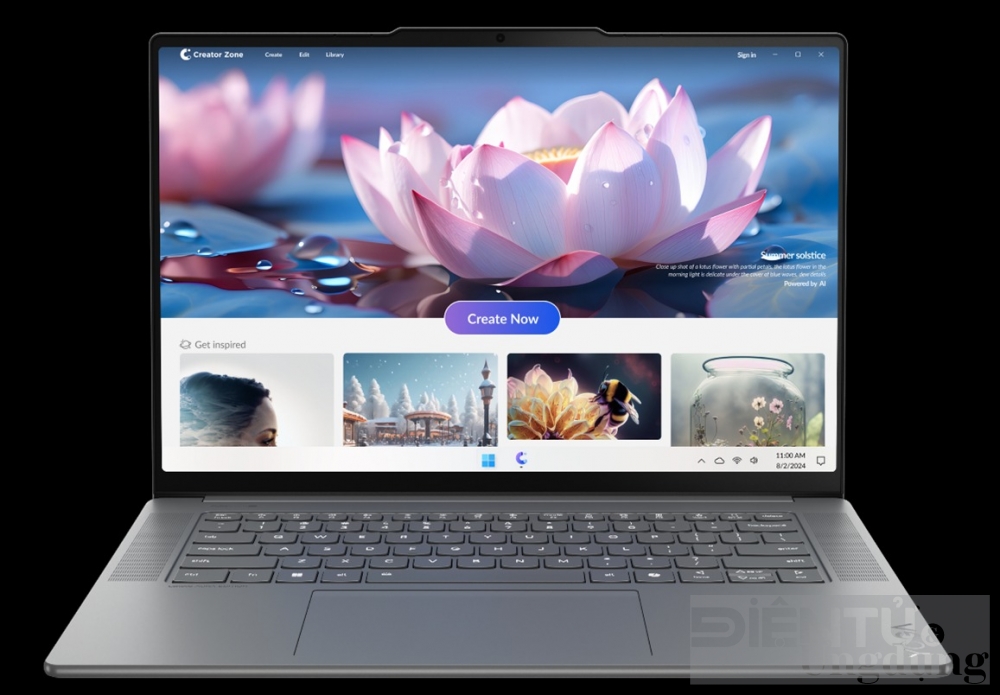 lenovo ra mat hang loat may tinh ai yoga va ideapad tai innovation world 2024