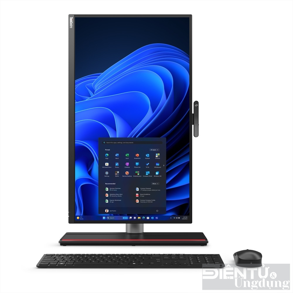 lenovo thinkcentre m90a pro gen 4 chuan muc moi cua dong may tinh de ban aio