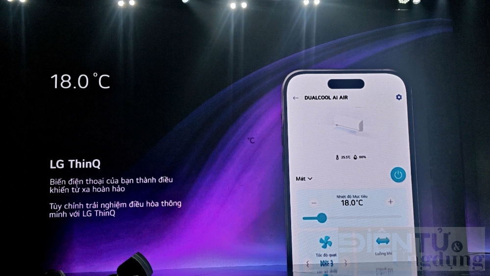 lg ra mat dai san pham dieu hoa dualcool ai air voi tri tue nhan tao thau cam