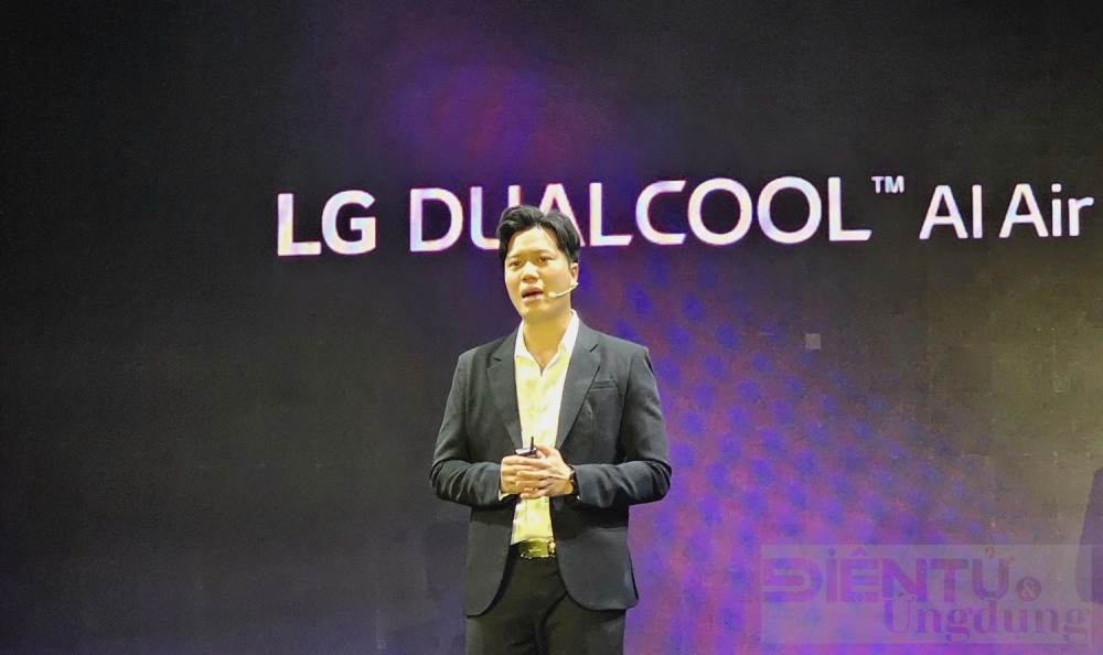 lg ra mat dai san pham dieu hoa dualcool ai air voi tri tue nhan tao thau cam