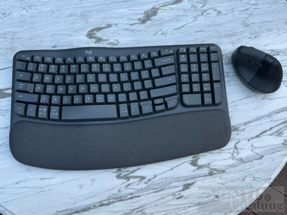 logitech wave keys ban phim thiet ke cong thai hoc doc dao danh cho dan sang tao