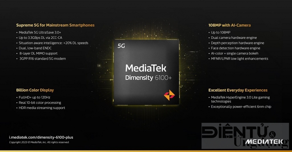 mediatek dimensity 6000 da dang hoa dich vu cho cac thiet bi 5g pho thong