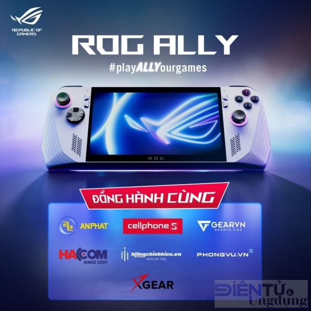 ASUS ROG Ally lên kệ tại nhiều hệ thống bán lẻ trên toàn quốc