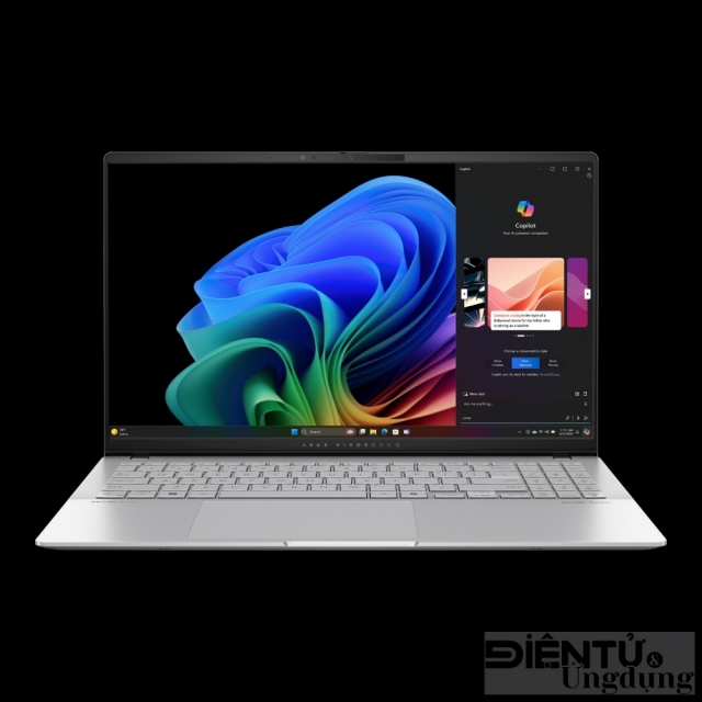 ASUS vivobook S 15, chiếc laptop Copilot+ đầu tiên được trang bị loạt tính năng AI trong Windows 11